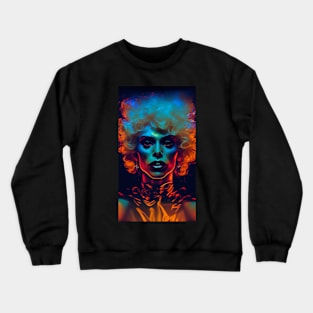 Psychedelic Drag Queen Crewneck Sweatshirt